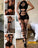 Lingerie Noire très belle